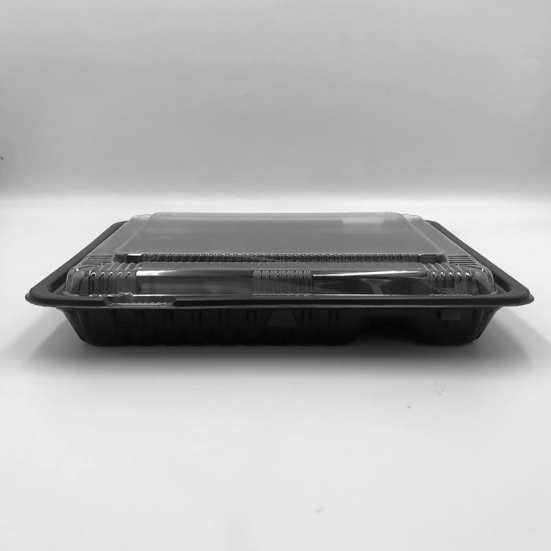 弁当容器 CTガチ弁L IK24-20C2BK 本体 蓋セット 中央化学 弁当容器 CTガチ弁L IK24-20C2BK 本体 蓋セット 中央化学