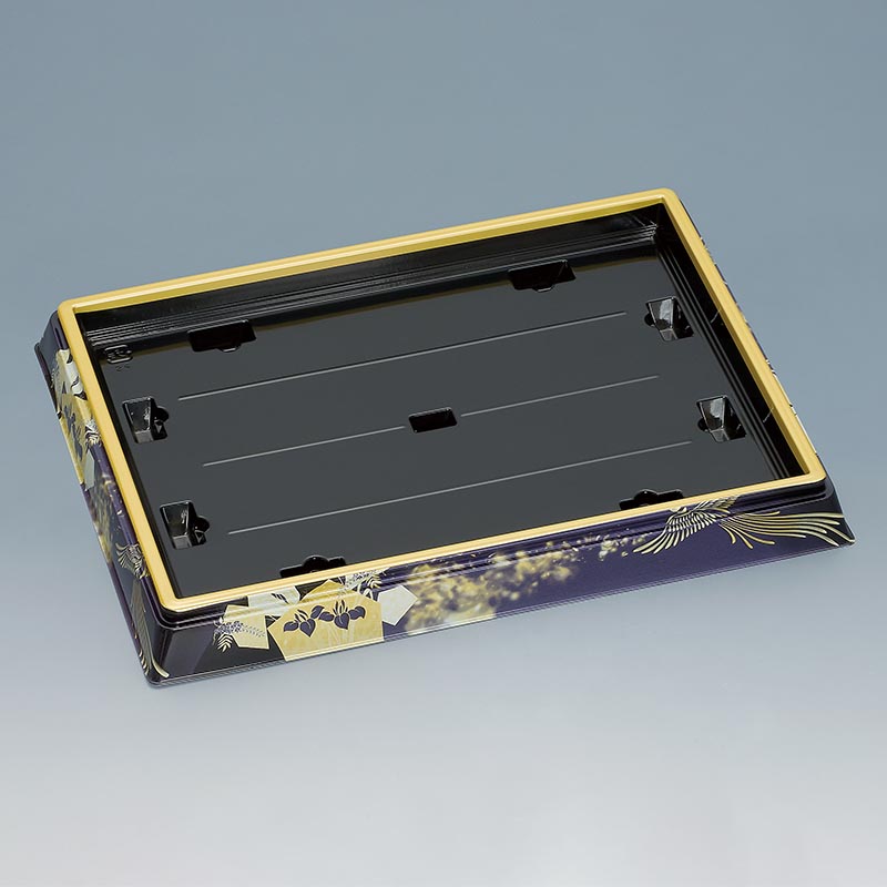 寿司桶 新角桶410H(S)鳳凰紺 福助工業