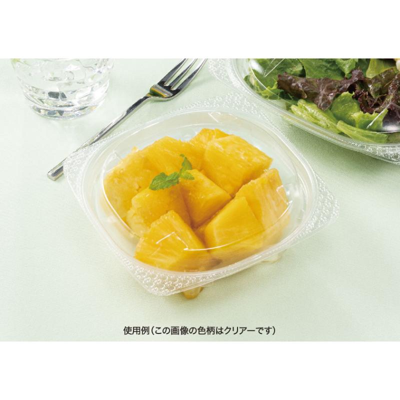 サラダ容器 バイオ ハクリア 13-37B 黒 リスパック