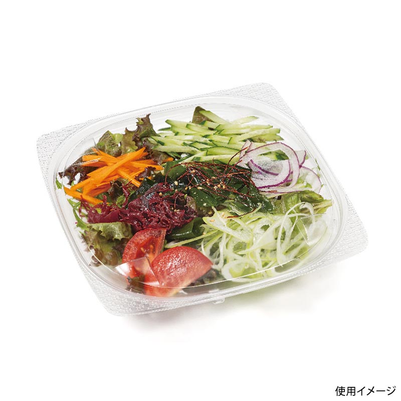 サラダ容器 バイオ ハクリア 18-37B リスパック