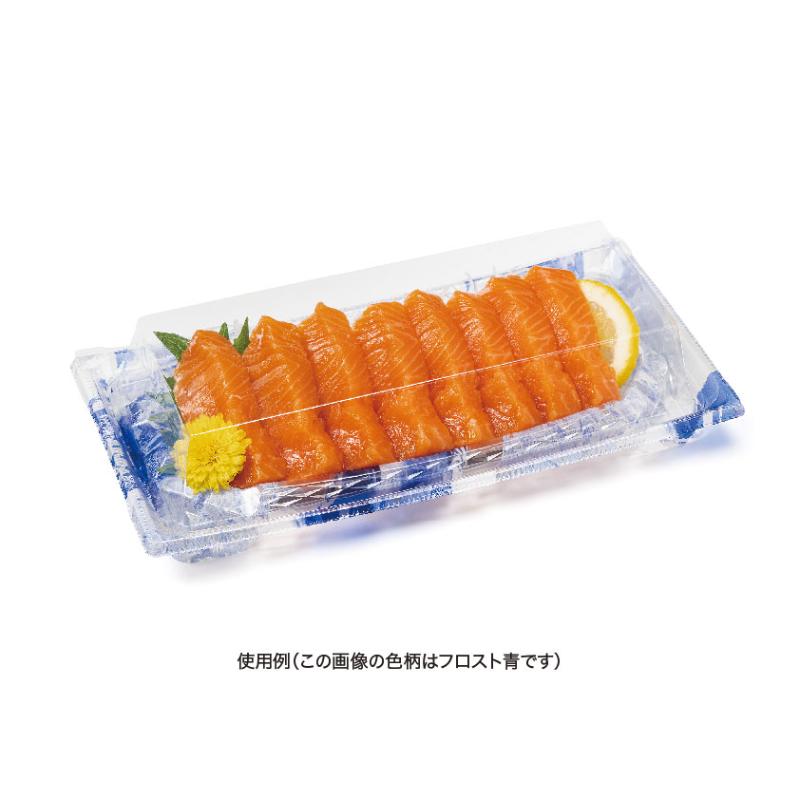 刺身容器 バイオ 枠越24-12B さいひょう青 リスパック