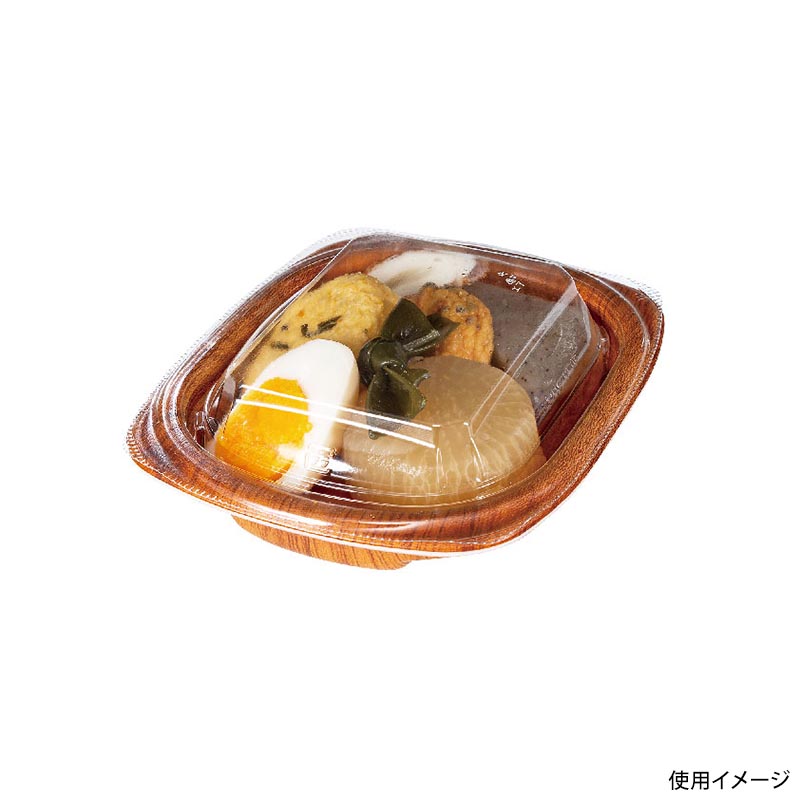 軽食容器 ホット こんもり 16-13Bとちのき リスパック