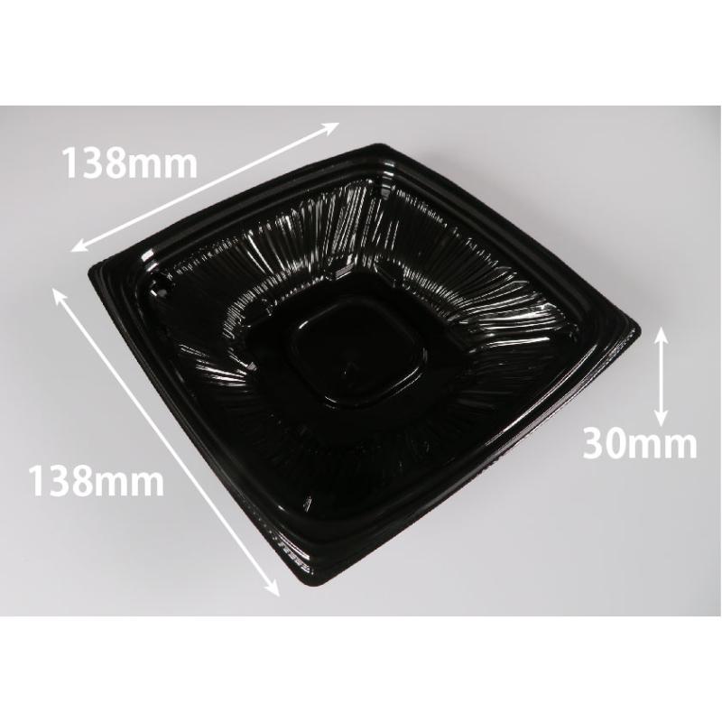 惣菜容器 バイオ ナチュール 14-30B 黒 リスパック