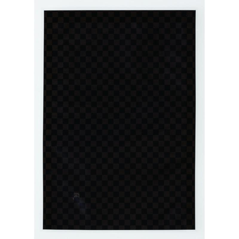 真空袋 ナイロン印刷規格三方袋VB3格子柄黒 ベリーパック