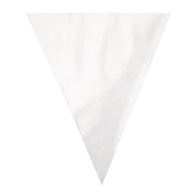 ラッピング用品 SNK-OPB1 三角形OPPバッグ-1/無地(100枚) ヘッズ