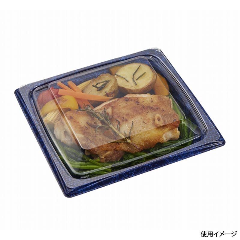 軽食容器 CT 葵 16-16A せとDB-BK 身 中央化学