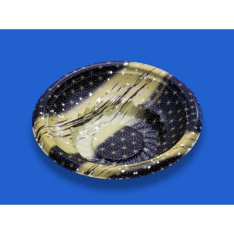 どんぶり容器 趣き丼30本体清瀬金 デンカポリマー