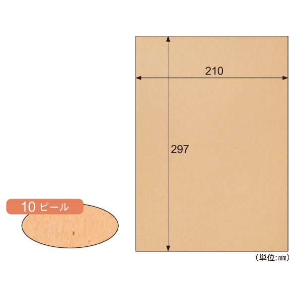 プリンター用紙 サステナブルクラッポ ビール 10枚入 ヒサゴ