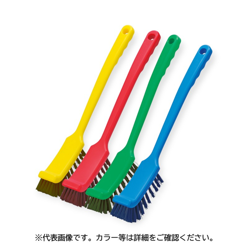 清掃用具 HPMロングハンドル磁性ブラシ 緑 高砂