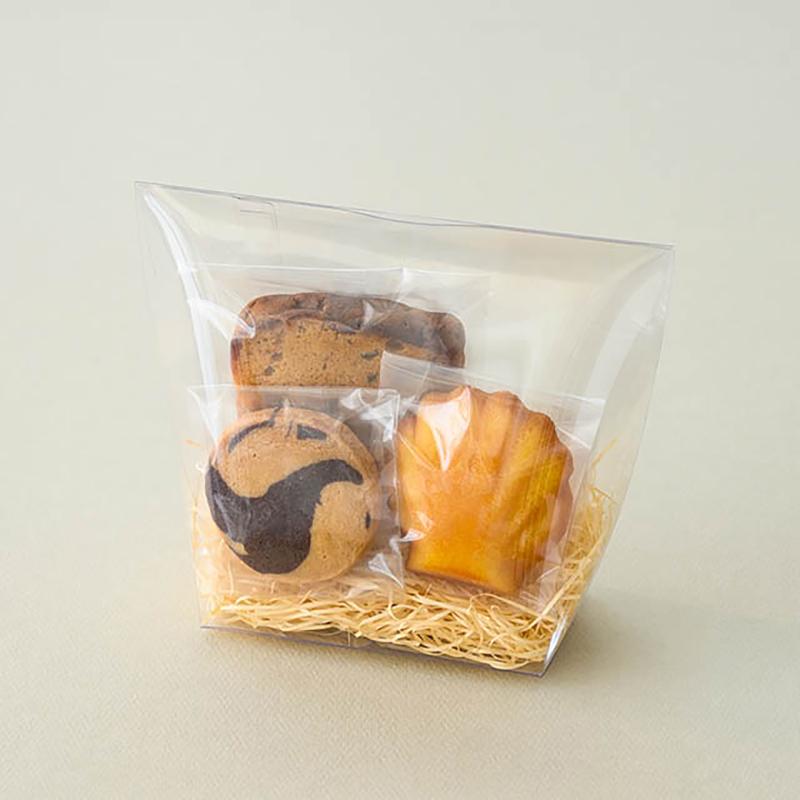 贈答箱 M-SPB6 無地スタンドPETクリアBOX-6(10枚) ヘッズ