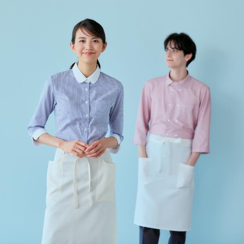 七分袖シャツ シャツ レディス 7分袖 ワイン _15 住商モンブラン