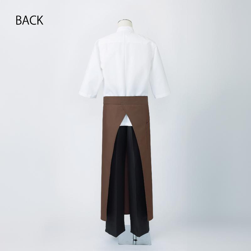 ロングエプロン ロングエプロン 白 F 住商モンブラン