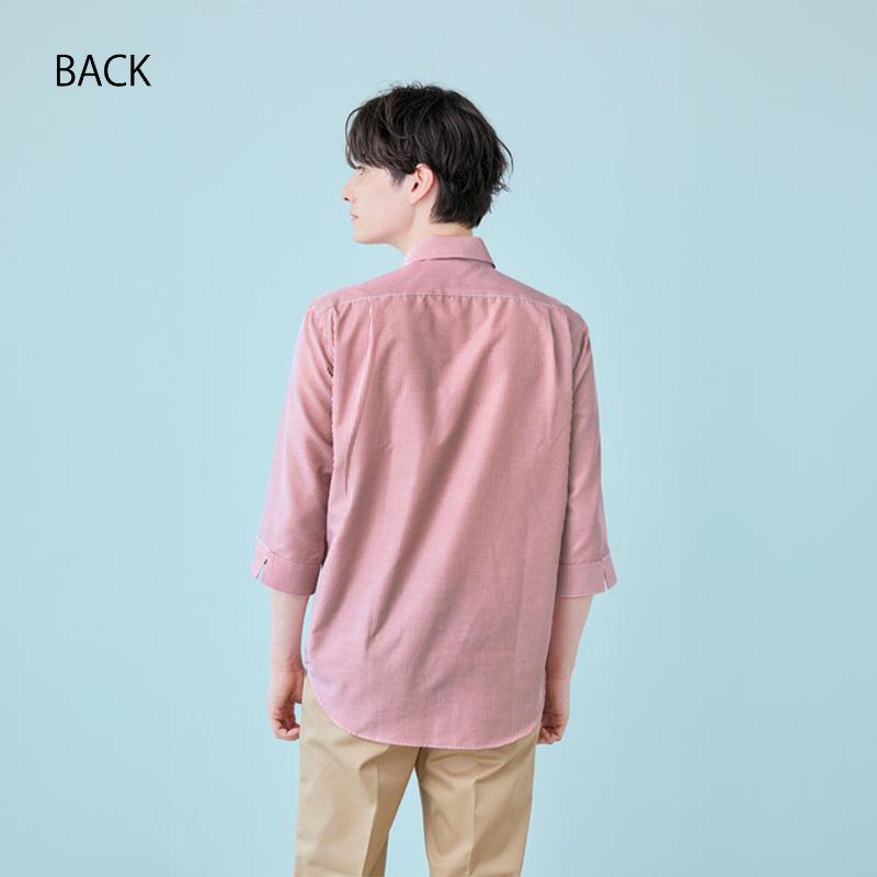 七分袖シャツ シャツ 兼用 7分袖 グレー 3L SS002-92 住商モンブラン