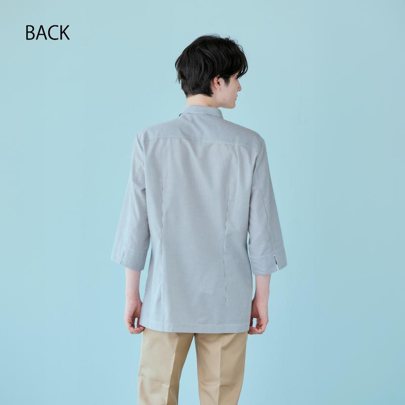 七分袖シャツ シャツ 兼用 7分袖 ワイン LL SS003-72 住商モンブラン