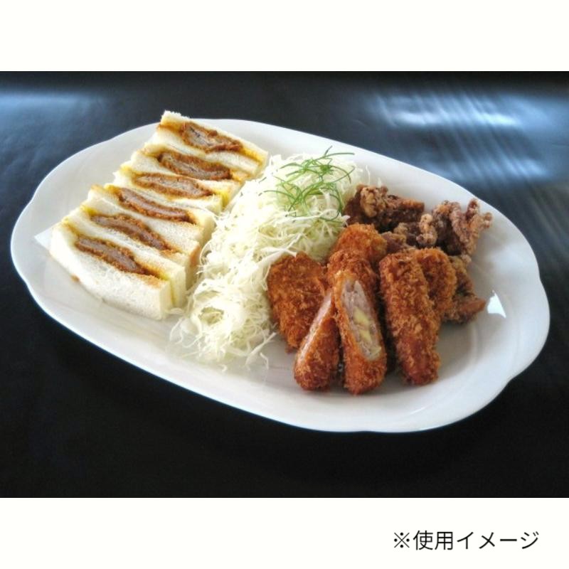 オードブル容器 シルキー(中)アイボリー ニシキ
