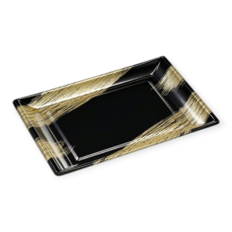 刺身容器 BD-450 本体 エコ黒ふで金 お刺身 エフピコ