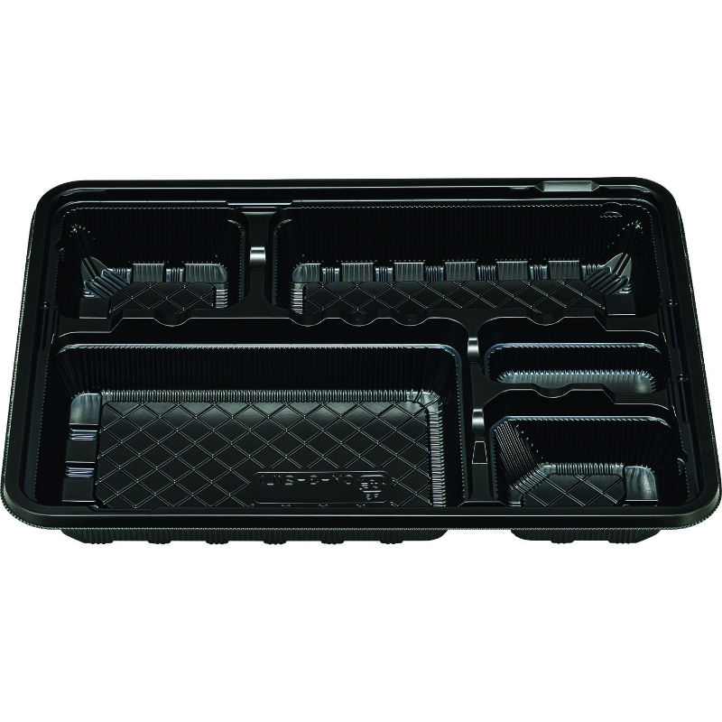 弁当容器 CY-3-2 黒 本体(L) エフピコチューパ