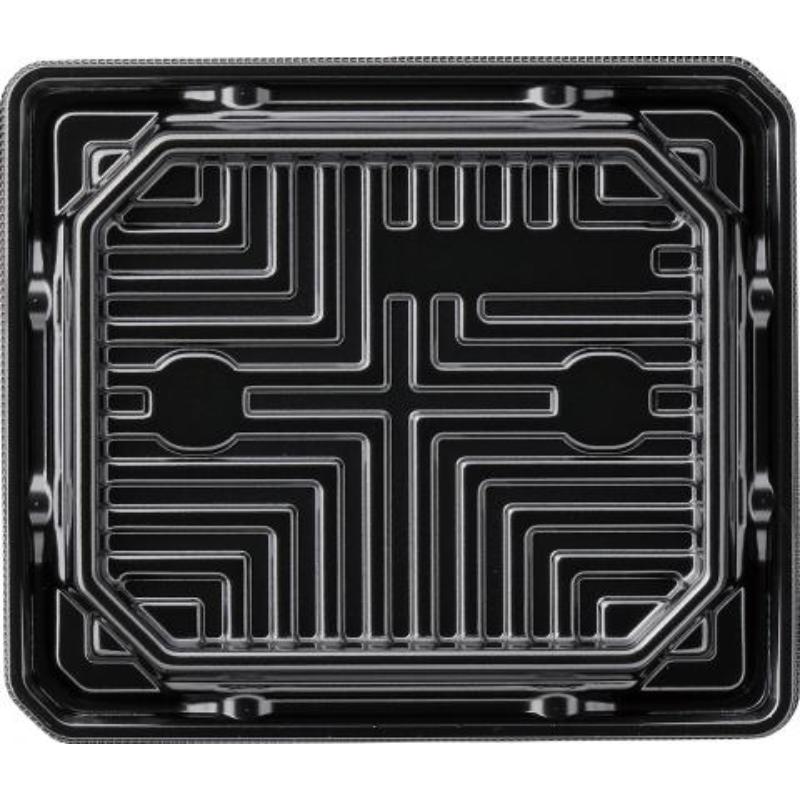 刺身容器 涼角 20-17 黒 エフピコ