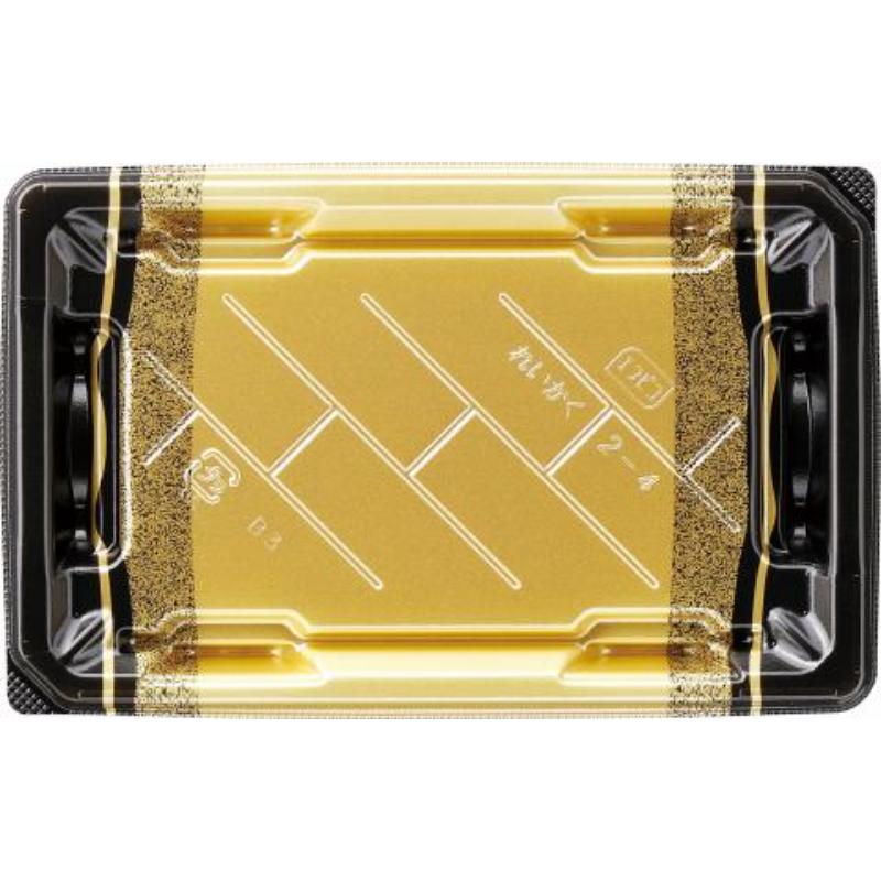 寿司容器 麗角 2-4 箔おし金 エフピコ