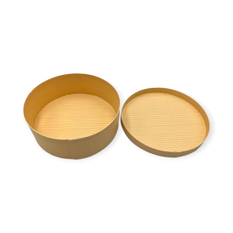 弁当容器 T140φ×50H 特司紙製(ケーキ用) 山田曲物