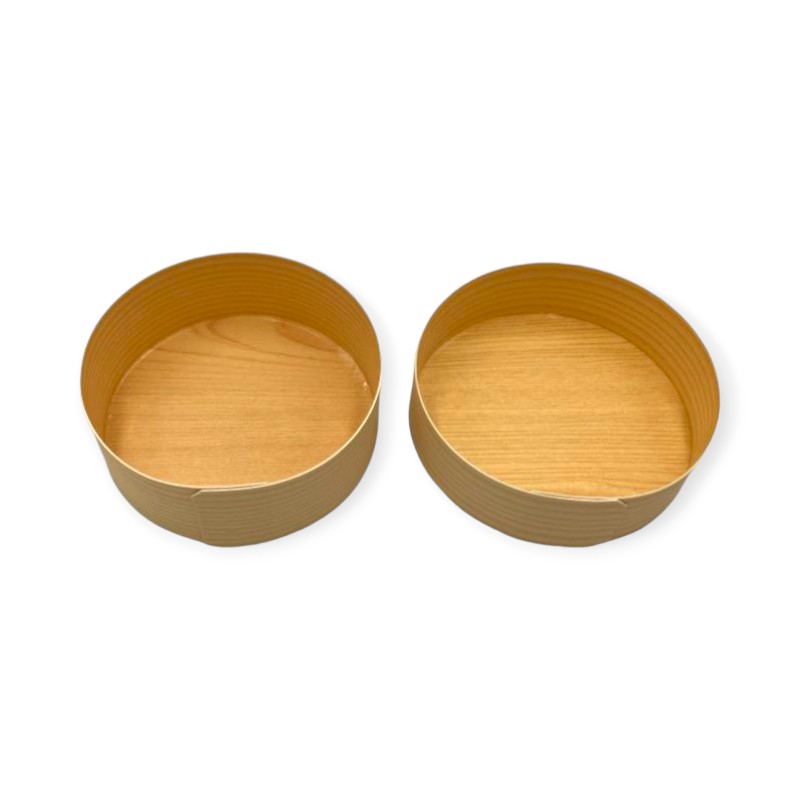 弁当容器 90φ×33H 特司紙製 山田曲物