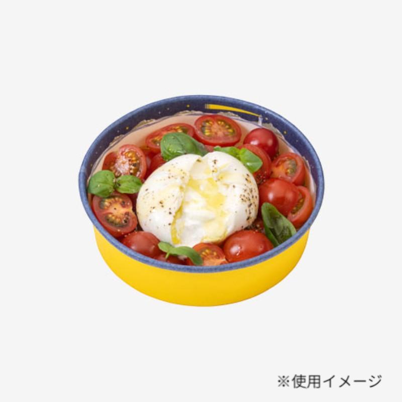 テイクアウト容器 紙コップ150φ海 NV/YE 東洋アルミエコープロダクツ