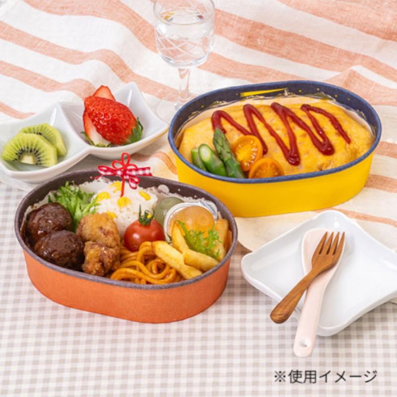 テイクアウト容器 紙コップ楕円型 海 NV/YE 東洋アルミエコープロダクツ