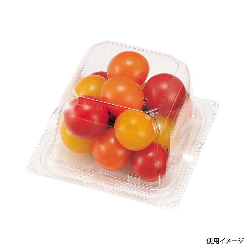 フルーツ容器 エコ VF-APダイス110角D 本体.4H エフピコチューパ