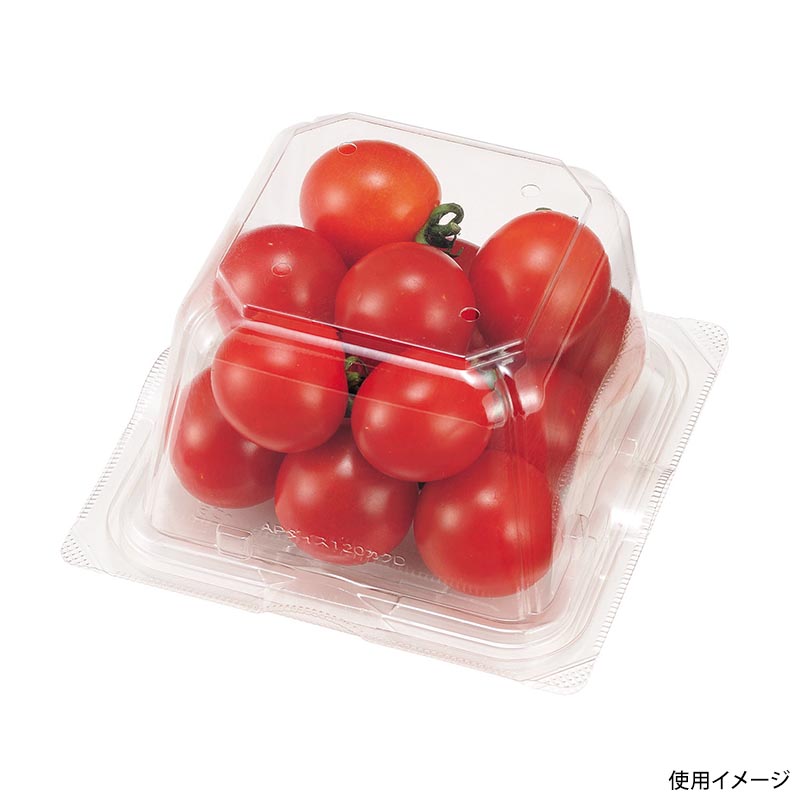 フルーツ容器 エコ VF-APダイス120角D 本体.4H エフピコチューパ