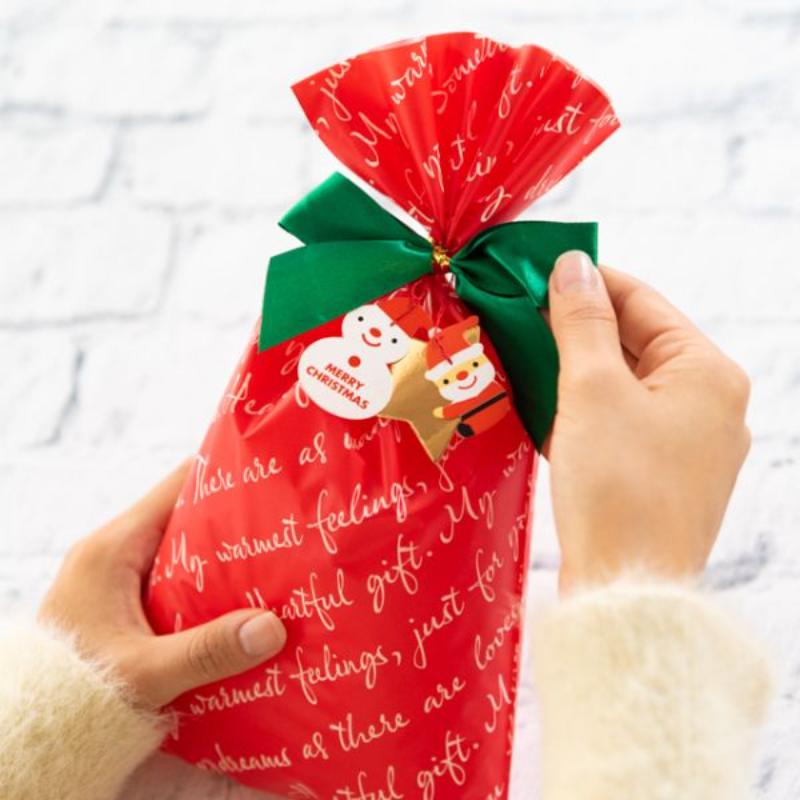 クリスマスミニサンタユラユラワイヤータイ-1(10個) ヘッズ