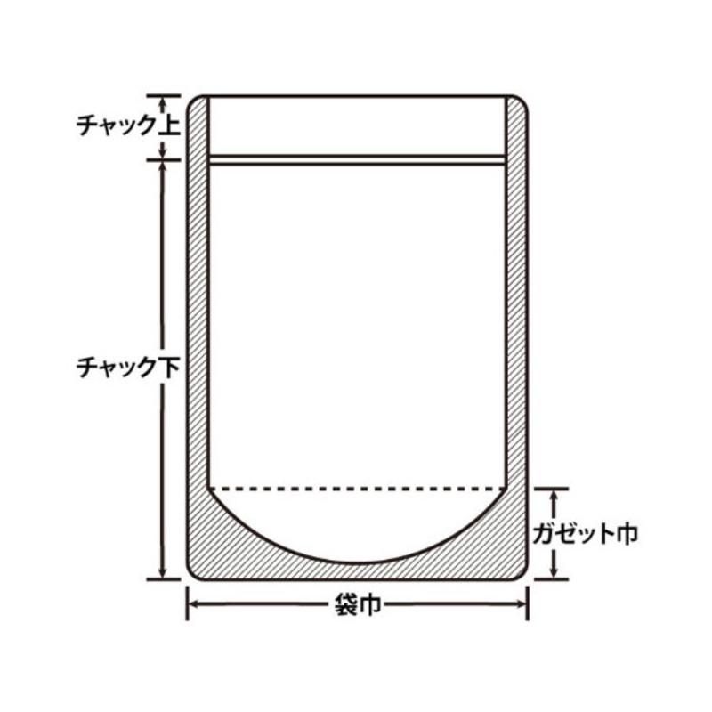 チャック付き袋 ラミジップ AL-24 生産日本社