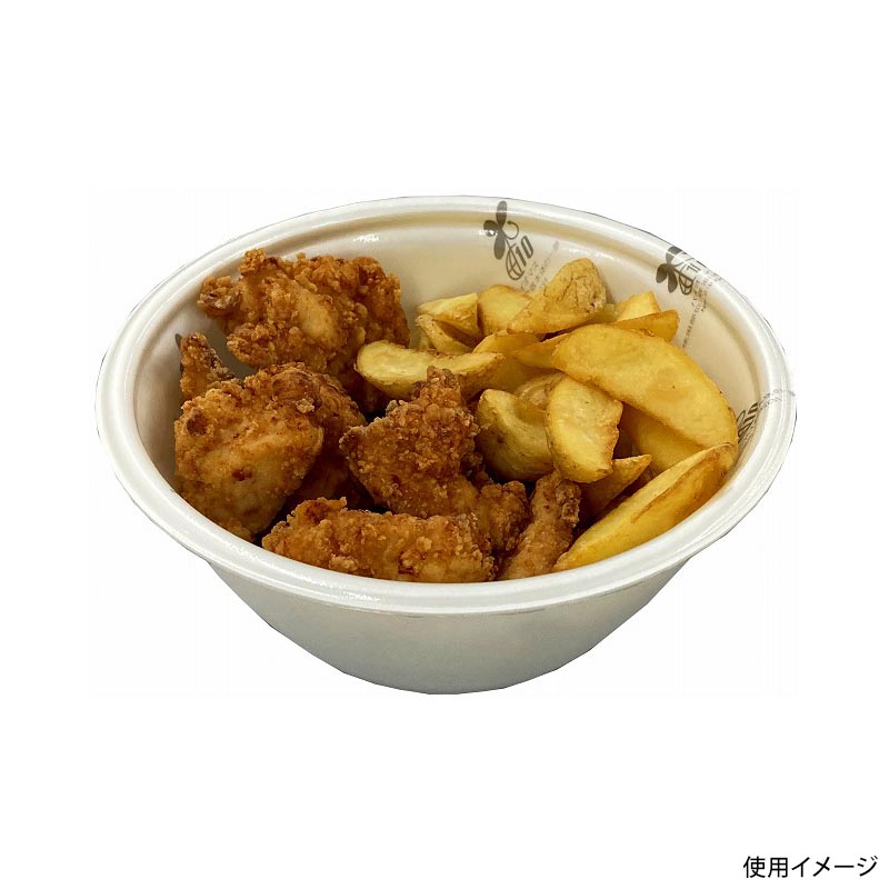 テイクアウト容器 BTOめん鉢 M20 バイオ10GR 身 中央化学