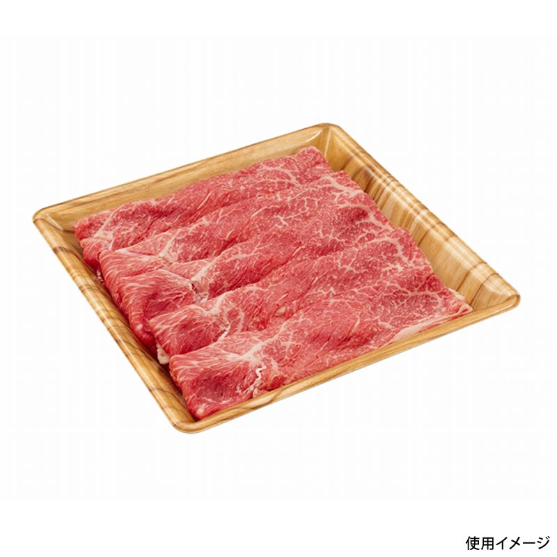 発泡トレー 美栄え桶 24-24 木理BR 中央化学