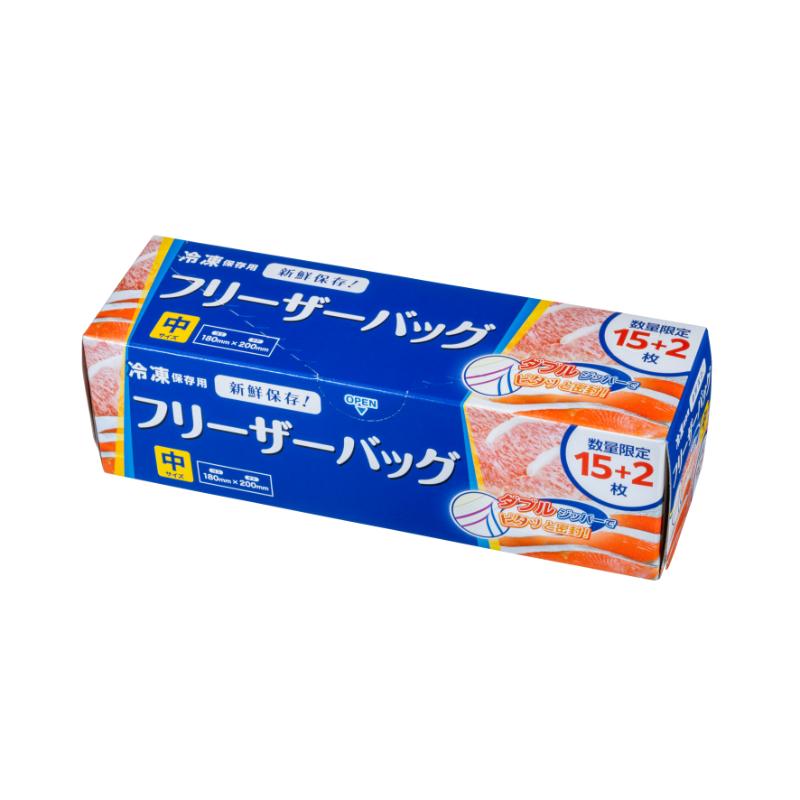 WF01フリ-ザバッグ小透明25枚入 ジャパックス