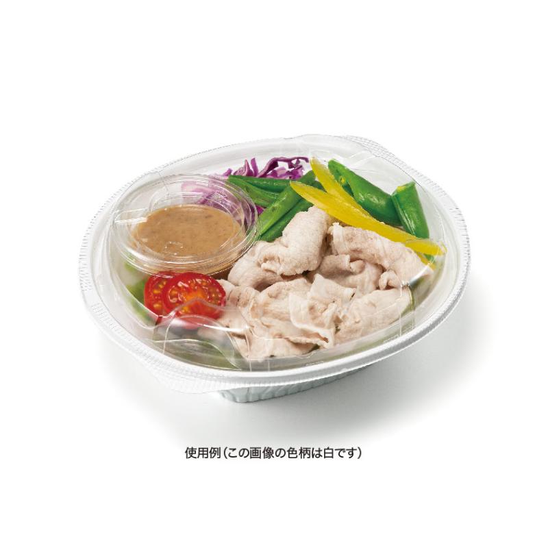 サラダ容器 バイオ リーフボウル 18-16B(50) きなり リスパック