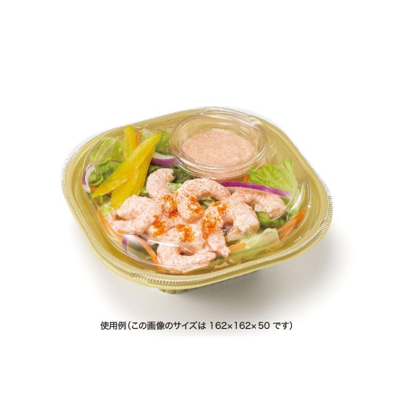 サラダ容器 バイオ リーフボウル 21-16B(50) きなり リスパック