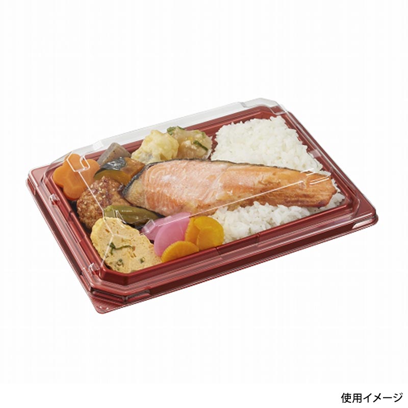 弁当容器 CT宝台膳 23-16N メタDR 身 中央化学