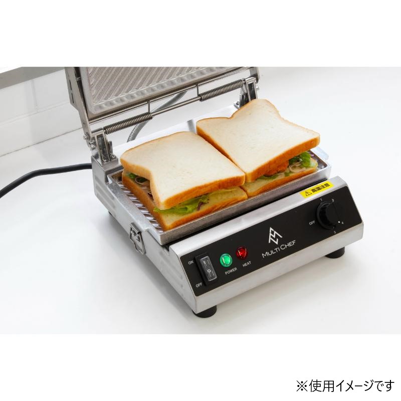 製菓・製パン用機械 コンパクトサンドベーカー グリルプレートセット 三栄コーポレーション