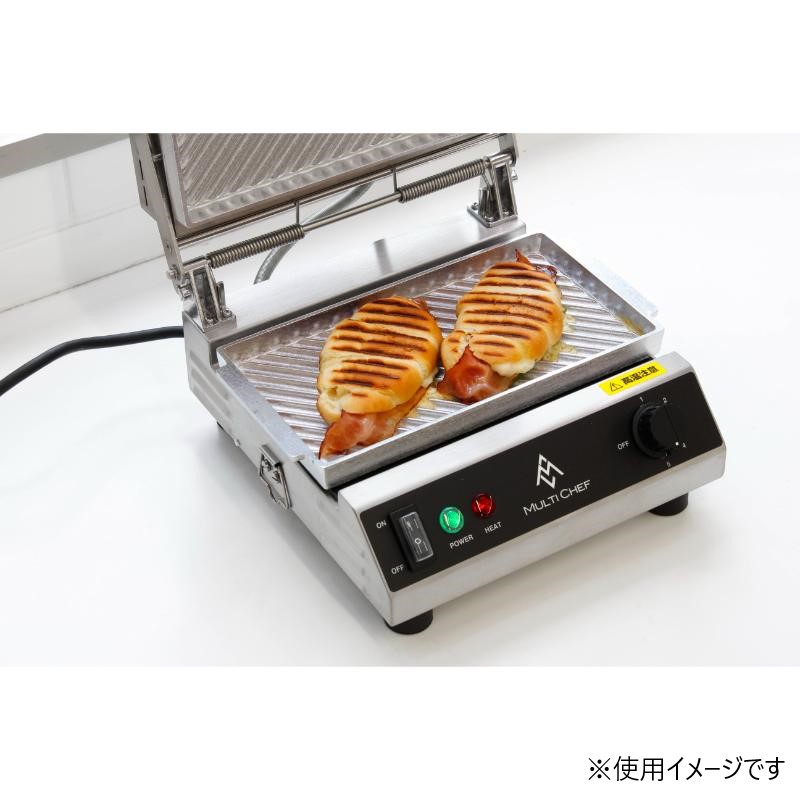 製菓・製パン用機械 コンパクトサンドベーカー グリルプレートセット 三栄コーポレーション