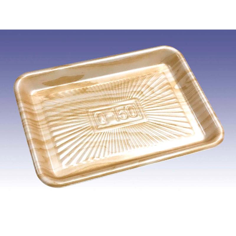 発泡トレー Q-150 板目 デンカポリマー