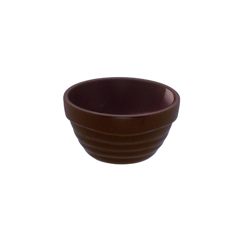 食器 SM-1117SB 丸ココット(茶色) アヅミ産業