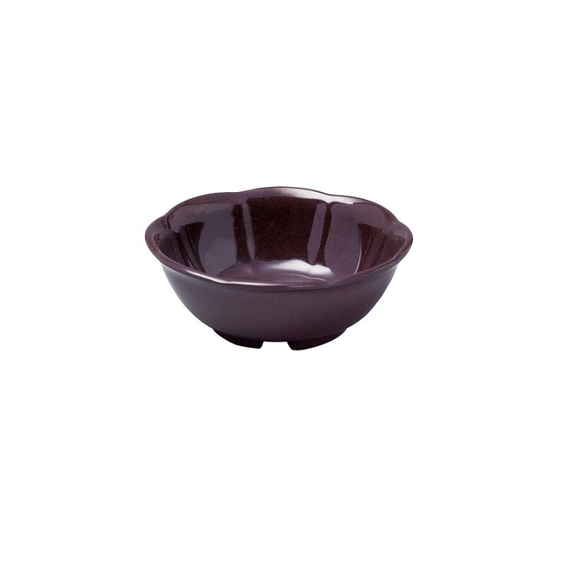 食器 SM-11726SW 花形小鉢(茶色) アヅミ産業