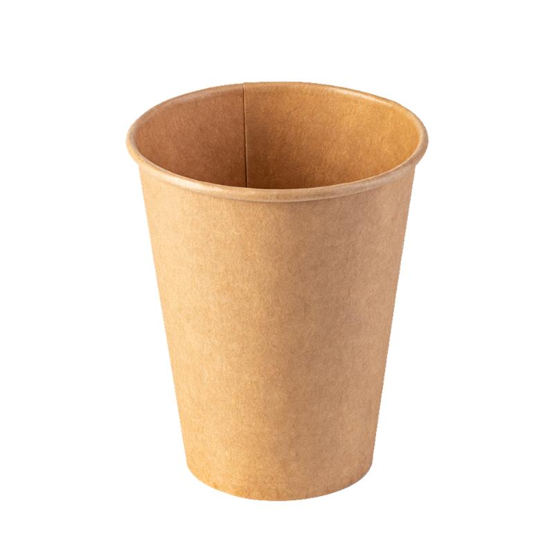 ドリンク資材 7oz クラフト紙コップ 205ml 青葉紙業