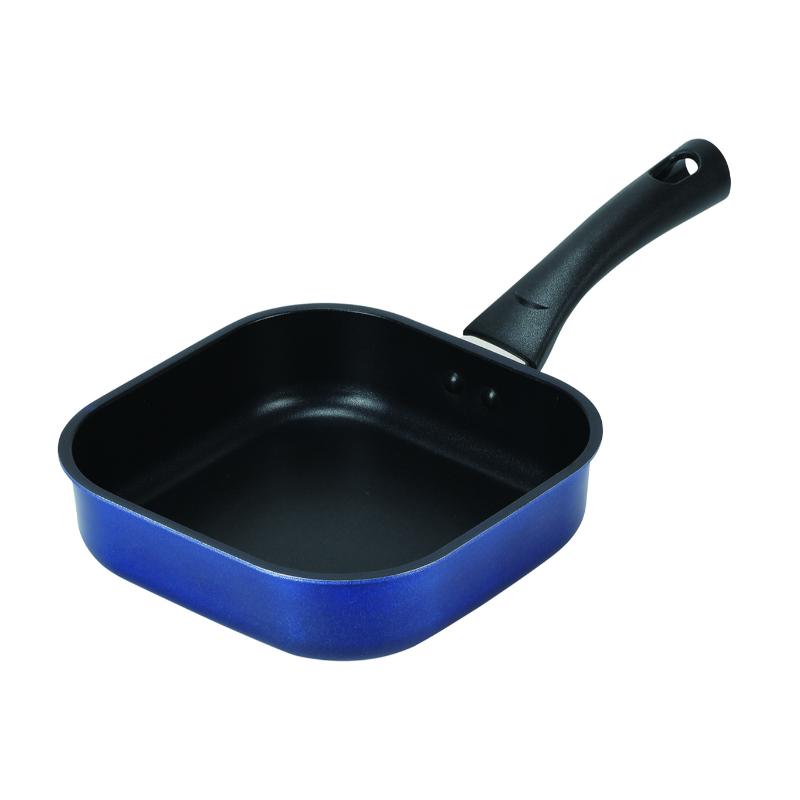 調理道具 ハコパン ふっ素加工IH対応角型フライパン18×18cm パール金属