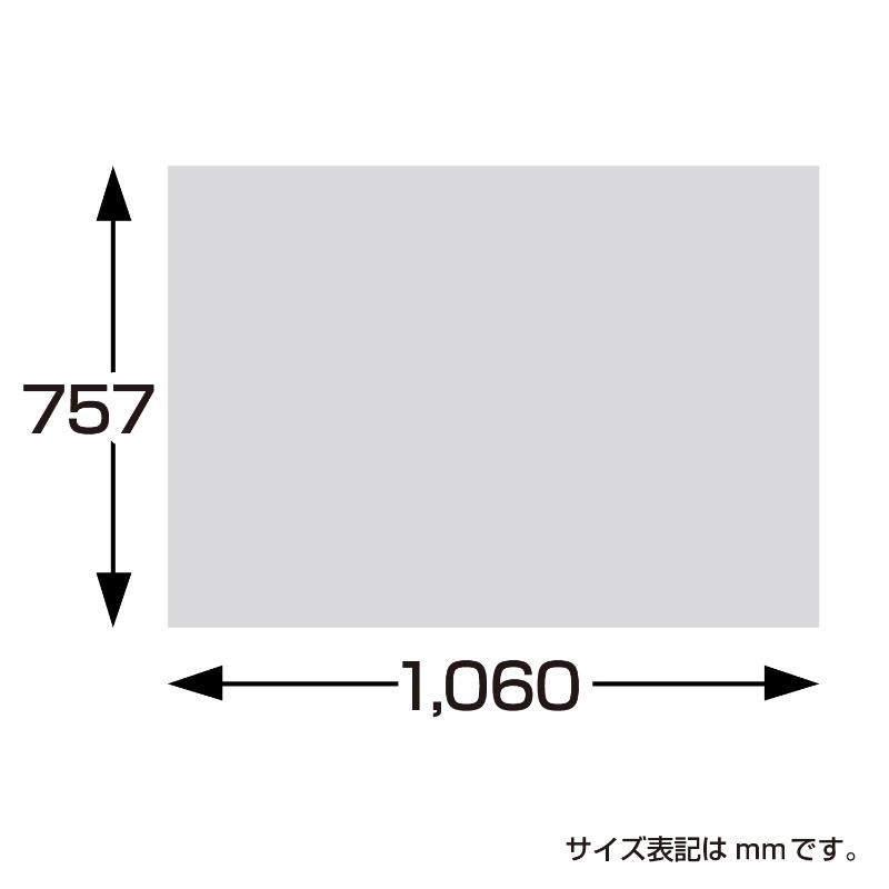 ギフト資材 49-2500 包装紙 ブルーフラワー 全判 50枚入 ササガワ
