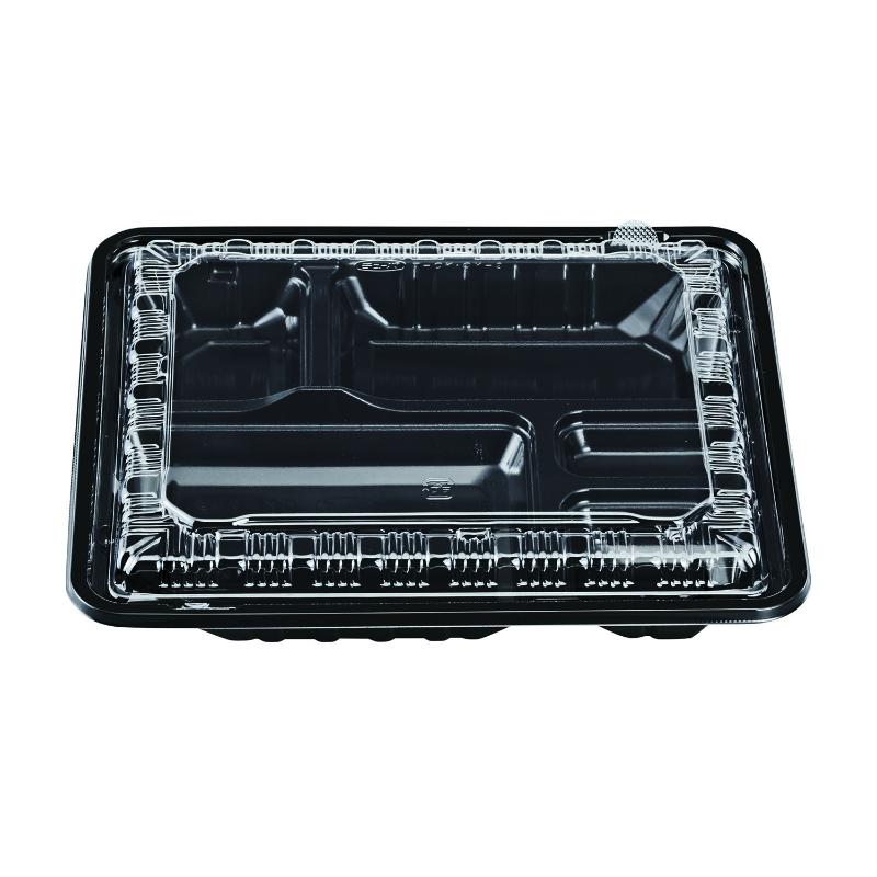 弁当容器 CK-2-2 黒セット(エコOP) エフピコチューパ