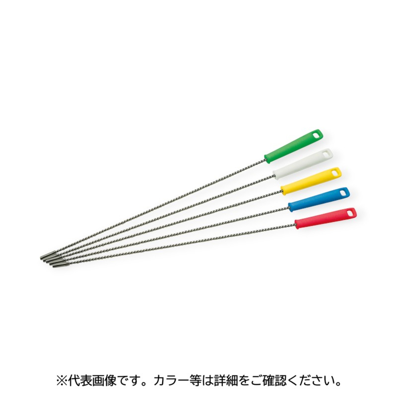 清掃用具 Jパイプクリーナーロッド600 黄グリップ 高砂