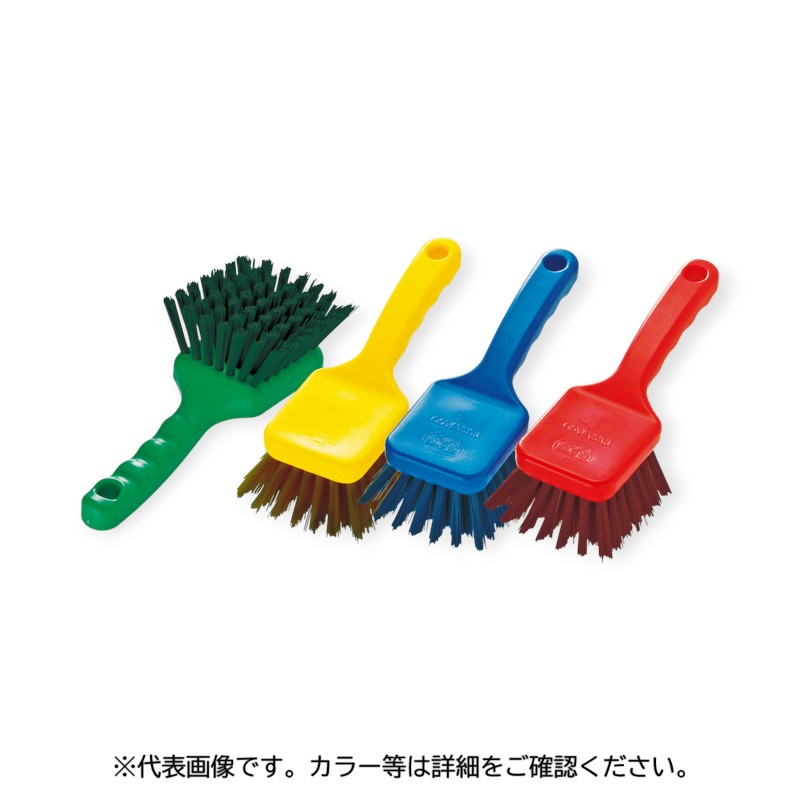 清掃用具 HPMショートハンドル磁性ブラシ 黄 高砂