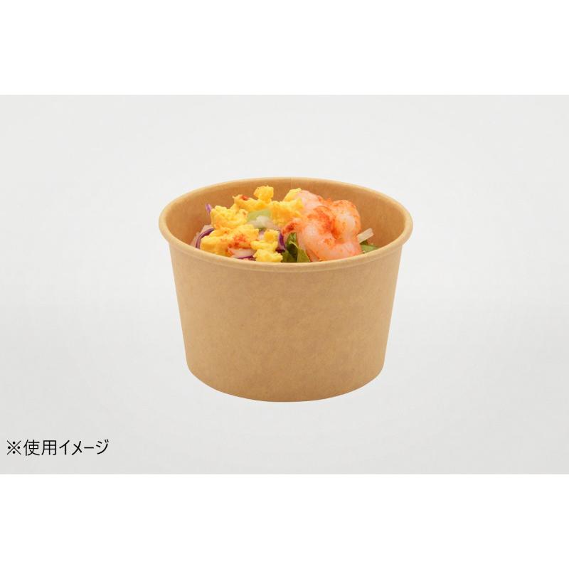 どんぶり容器 クラフト カップ 300ml 本体 パックスタイル
