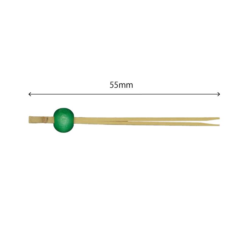 竹串 南天松葉串(青) 5.5cm 50本入 萬洋